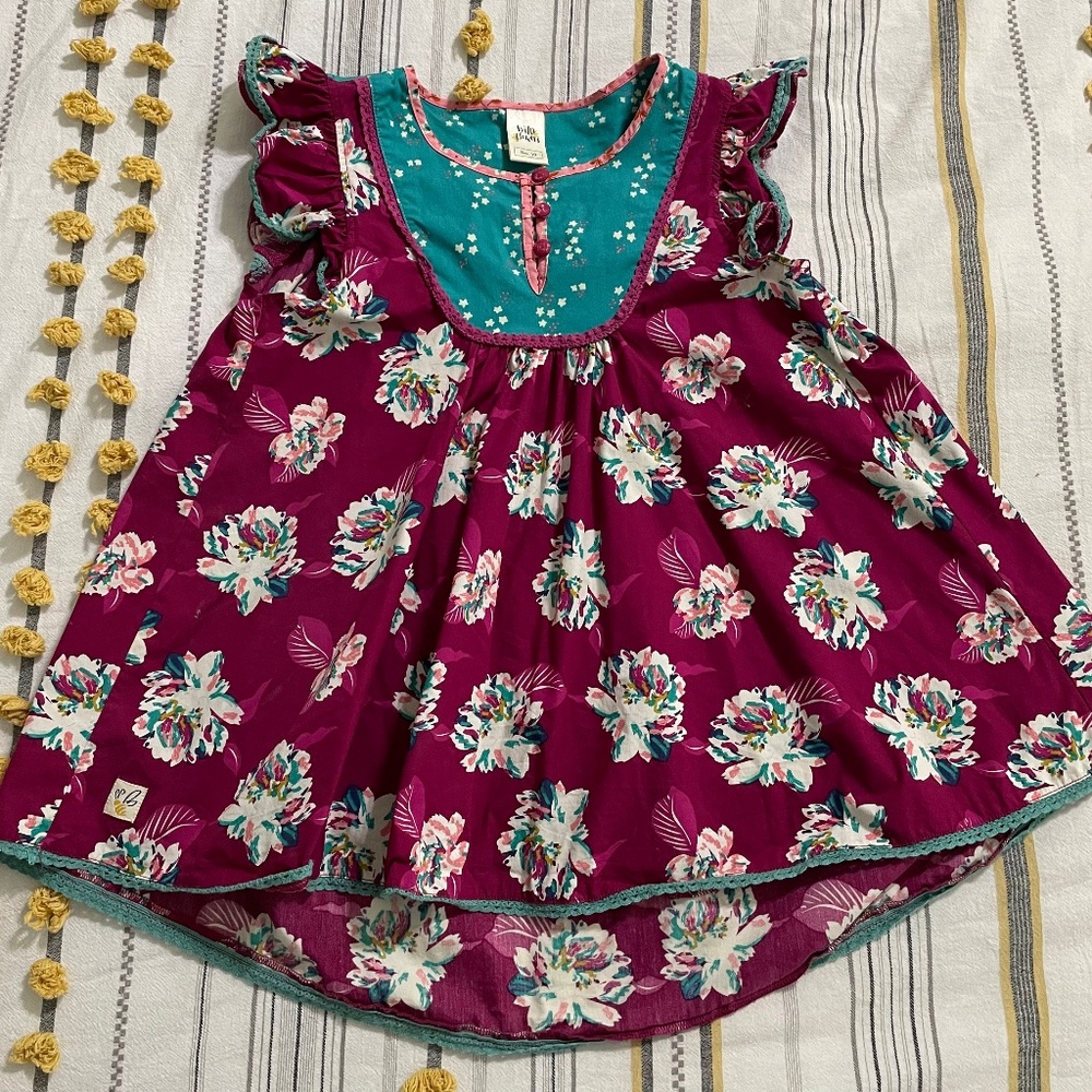 EUC Wild Flowers tunic